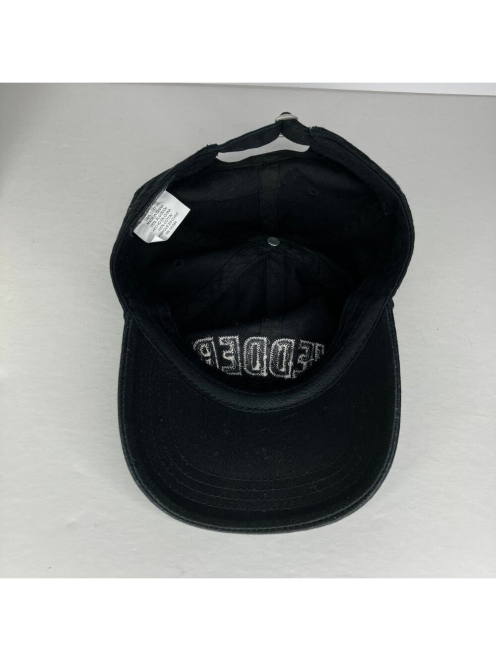 Eddie Vedder Hat Baseball Cap Men's Black White Vedder Pearl Jam View 6